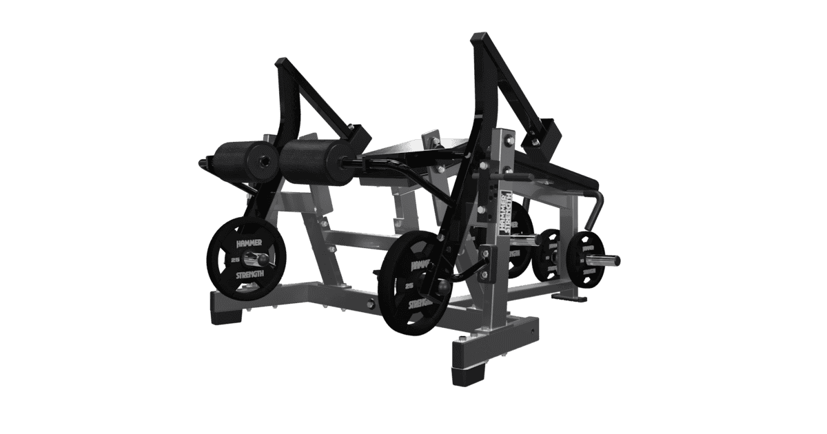 Plate-Loaded Iso-Lateral Kneeling Leg Curl | Hammer Strength